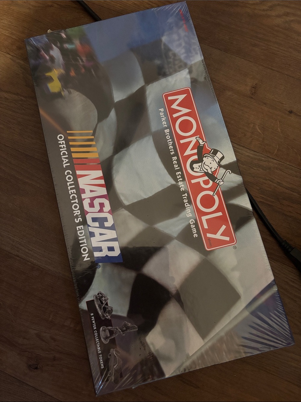 Monopoly NASCAR Official Collector's Edition - Black & White Checkered Box